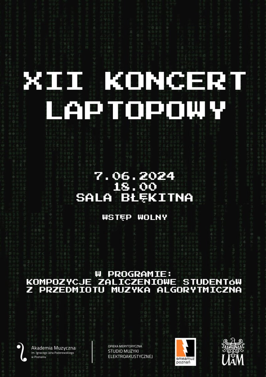 Baner promujący wydarzenie. Nazwa wydarzenia i data.