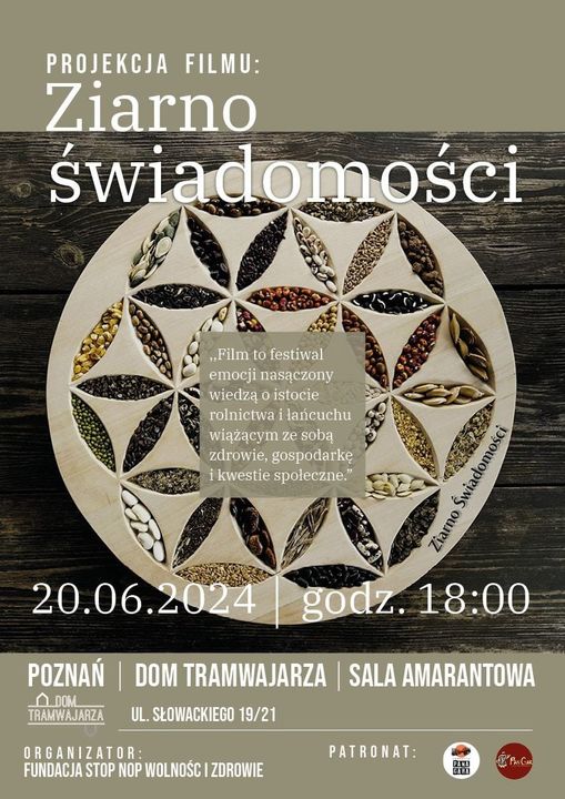 Baner promujący wydarzenie. Nazwa wydarzenia, data.