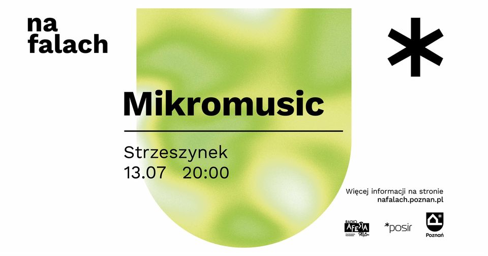 Baner promujący wydarzenie. Nazwa wydarzenia i data.