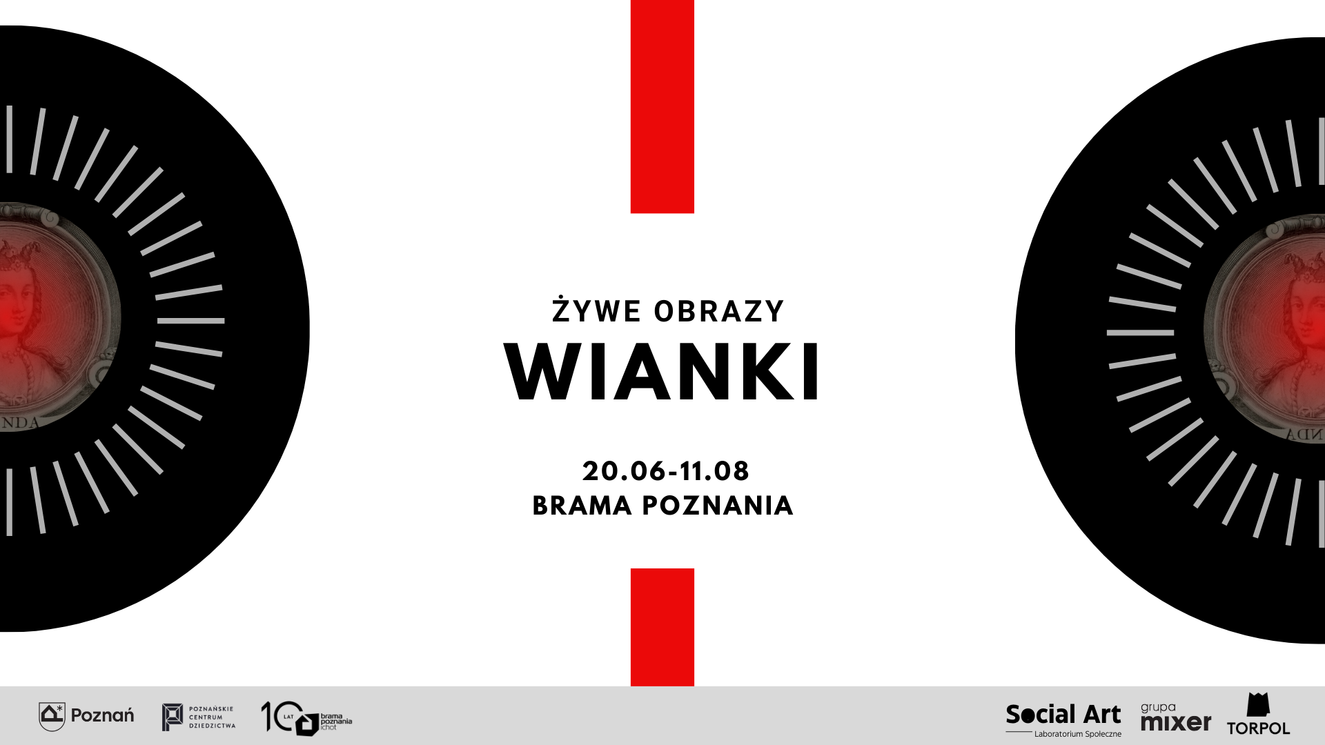 Baner promujący wydarzenie. Nazwa wydarzenia i data.