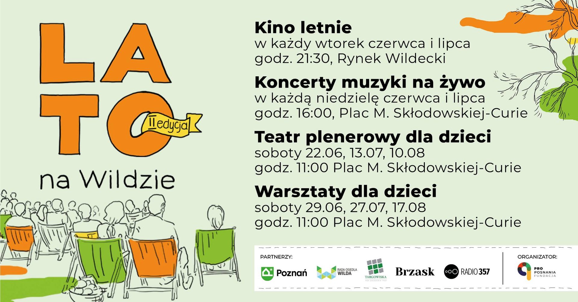 Baner promujący wydarzenie. Nazwa wydarzenia i data.