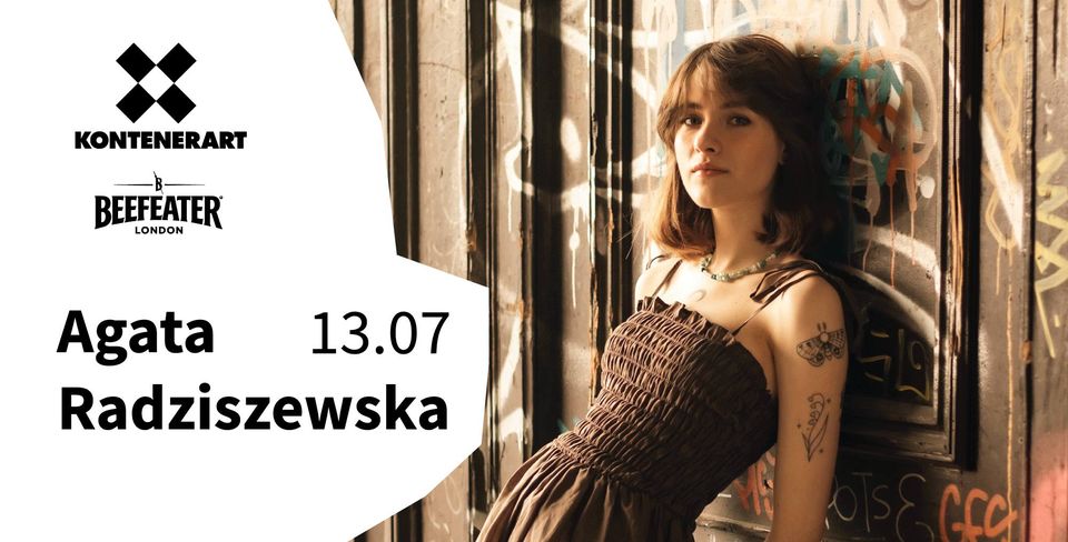 Baner promujący wydarzenie. Nazwa wydarzenia, data i zdjęcie Artystki.