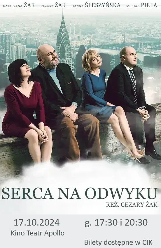 Baner promujący wydarzenie. Nazwa wydarzenia, data i zdjęcie Artystów.