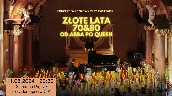 Baner promujący wydarzenie. Nazwa wydarzenia i data.