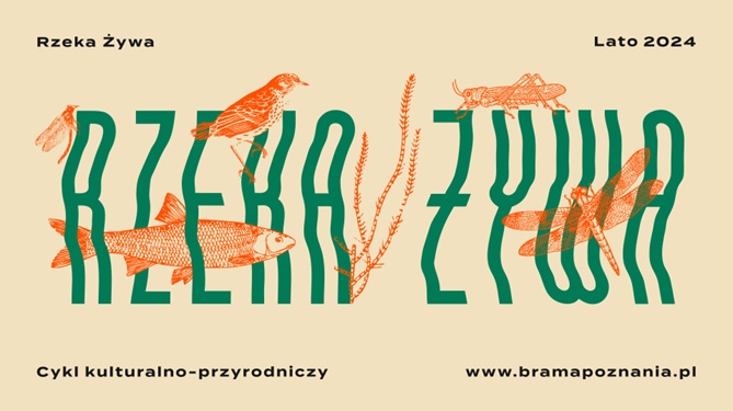 Baner promujący wydarzenie. Nazwa wydarzenia. Identyfikacja graficzna: Marcin Dzbanuszek.