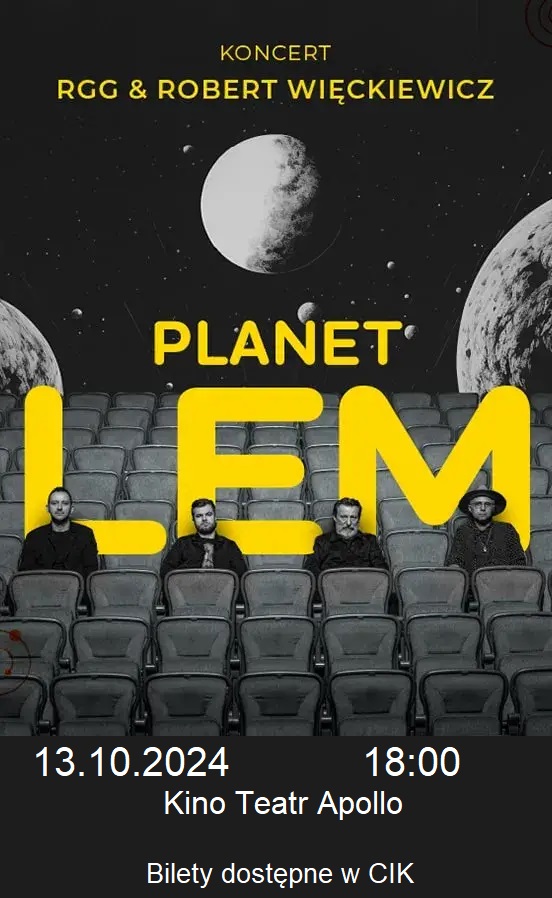 Baner promujący wydarzenie. Nazwa wydarzenia i data.