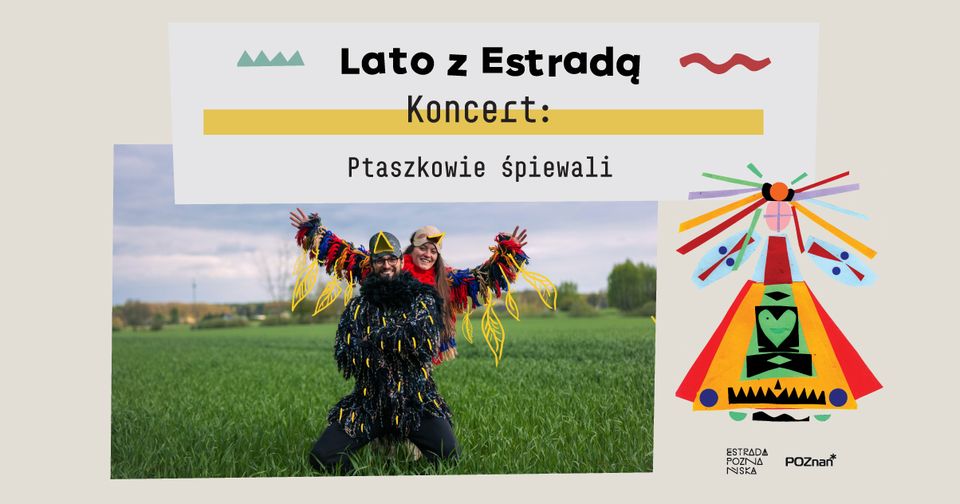 Baner promujący wydarzenie. Nazwa wydarzenia, data i zdjęcie Artystów.