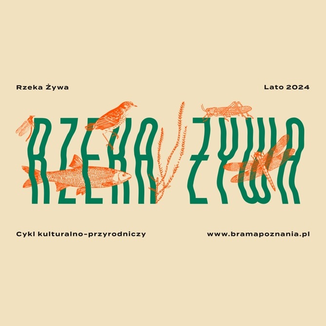 Baner promujący wydarzenie. Nazwa wydarzenia. Projekt graficzny: Marcin Dzbanuszek.