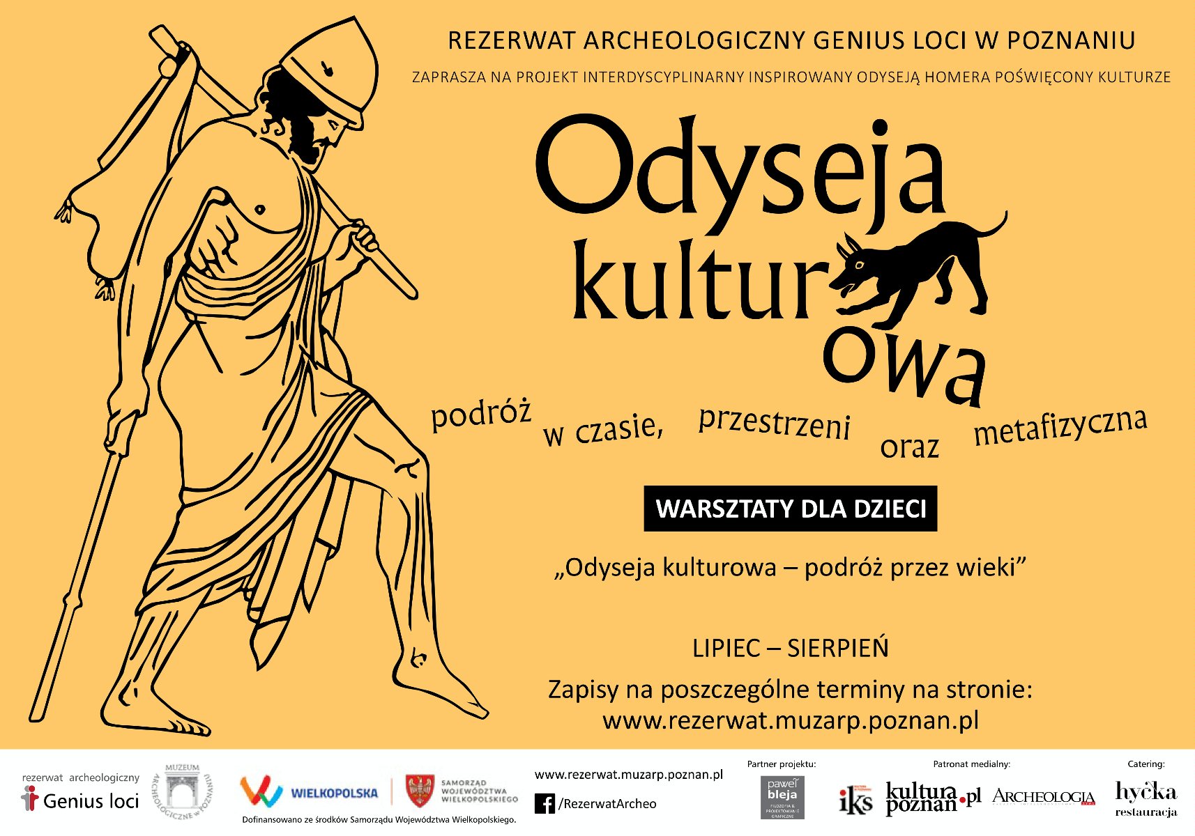 Baner promujący wydarzenie. Nazwa wydarzenia i data.