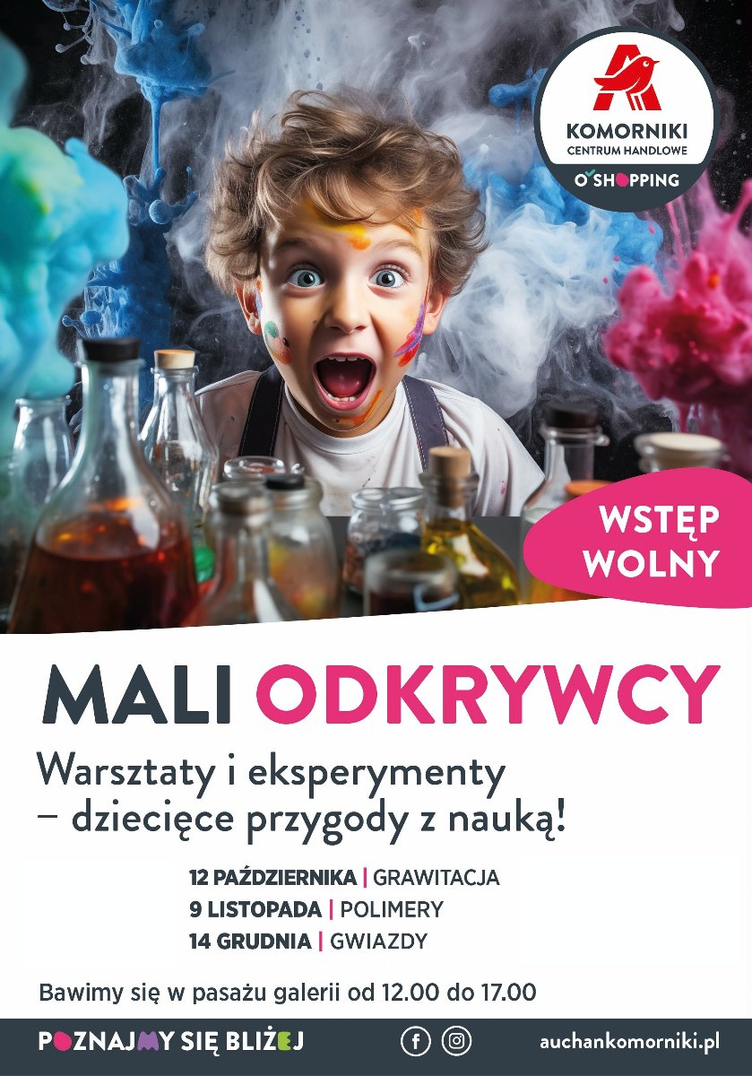 Baner promujący wydarzenie. Nazwa wydarzenia i data.