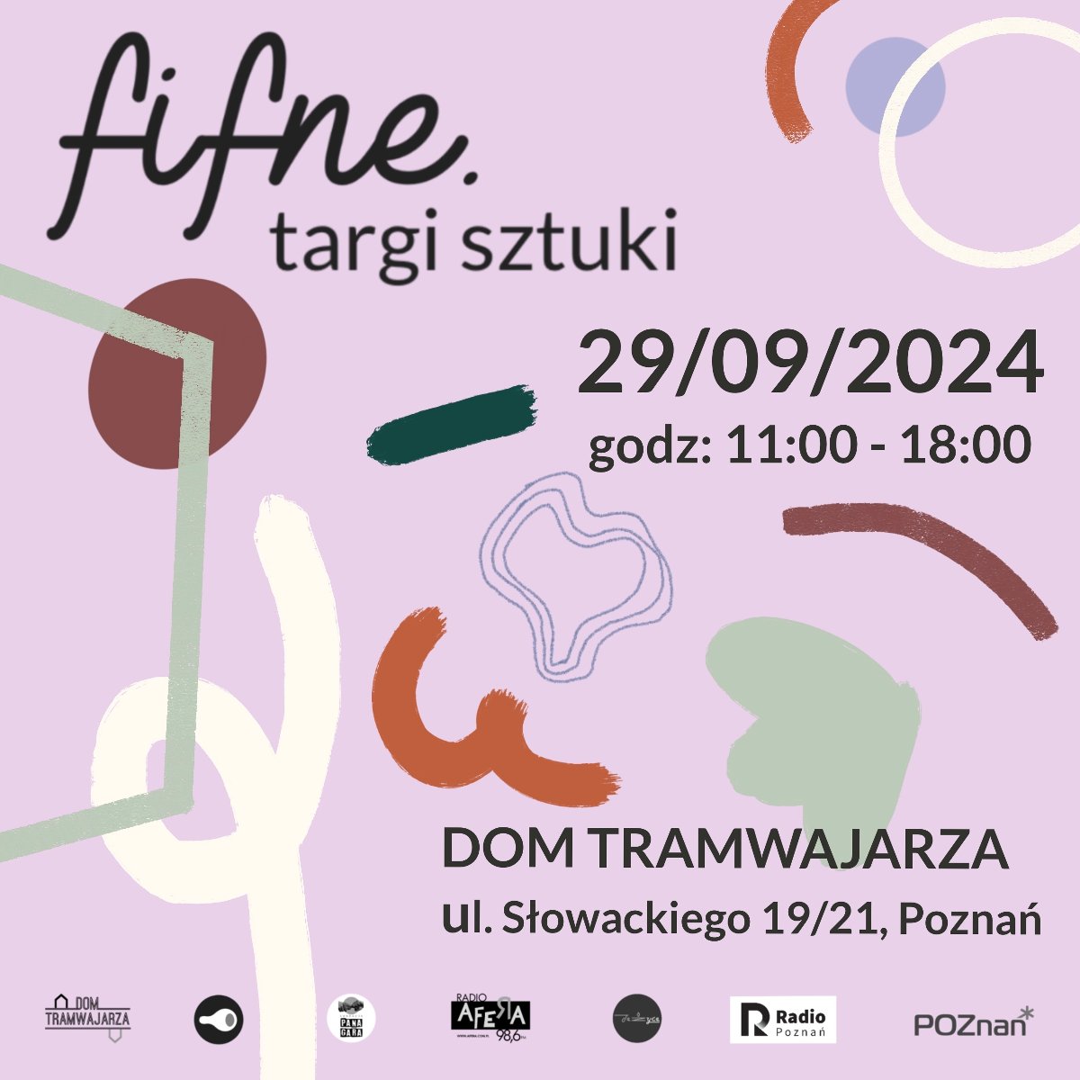 Baner promujący wydarzenie. Nazwa wydarzenia, data.