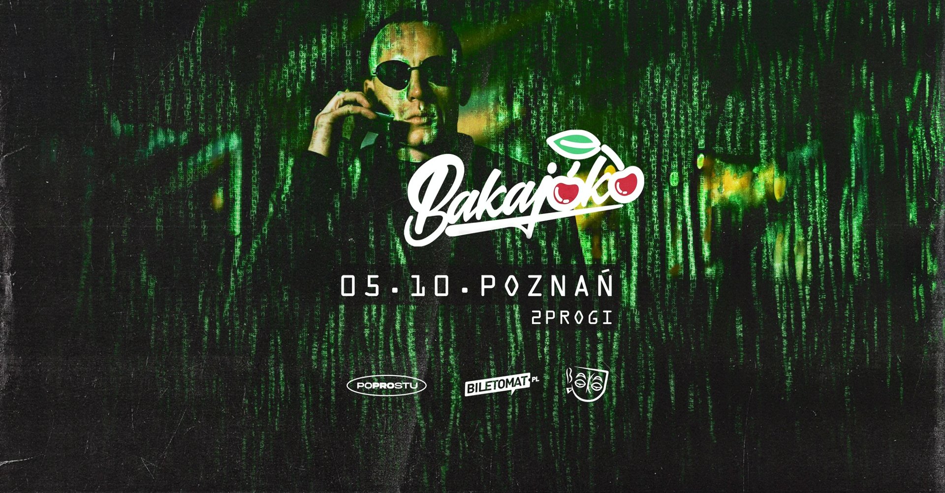 Baner promujący wydarzenie. Nazwa wydarzenia, data i zdjęcie Artysty.