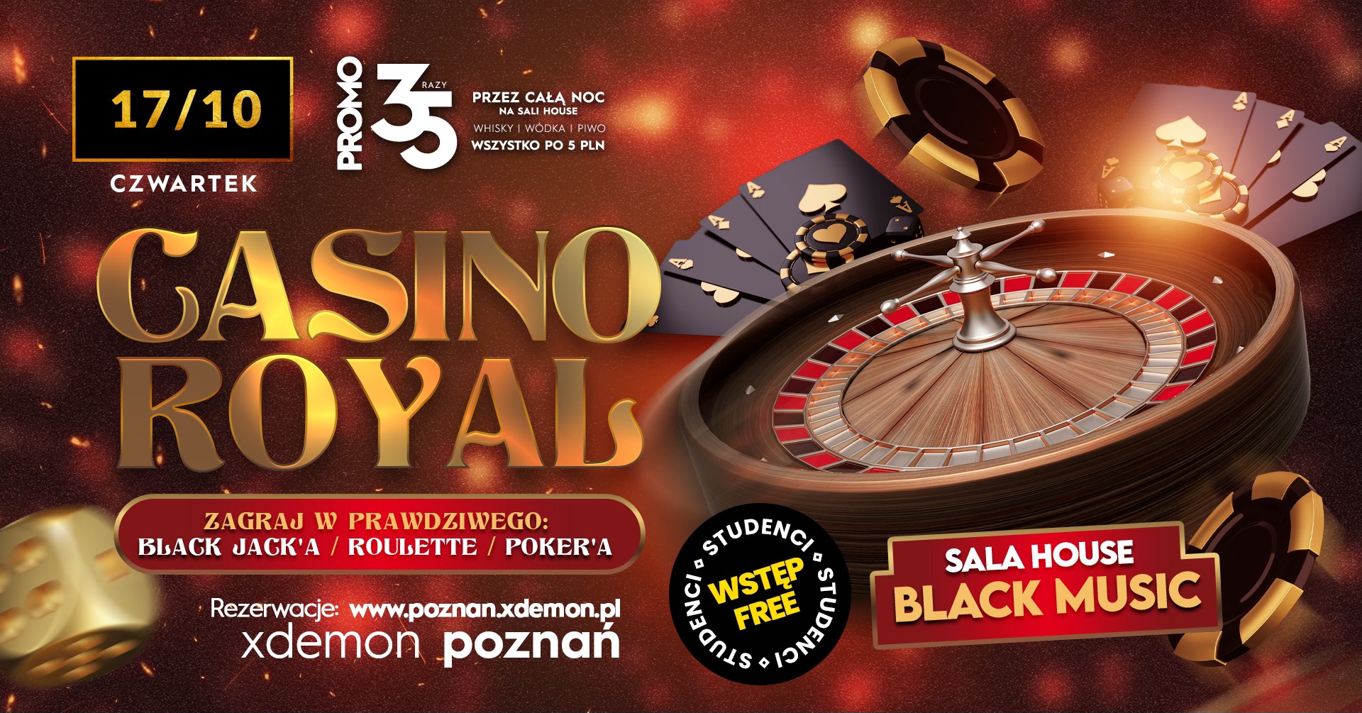 Baner promujący wydarzenie. Nazwa wydarzenia, data.