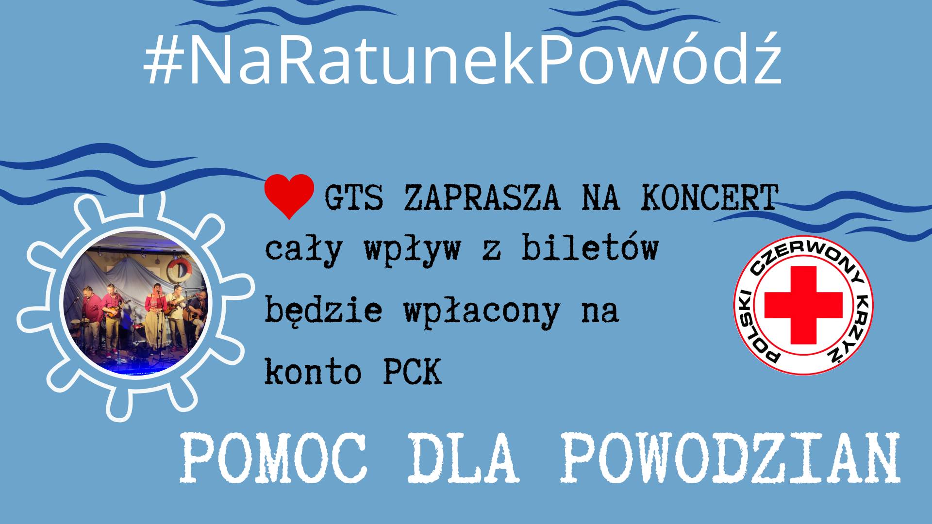 Baner promujący wydarzenie. Nazwa wydarzenia i data.