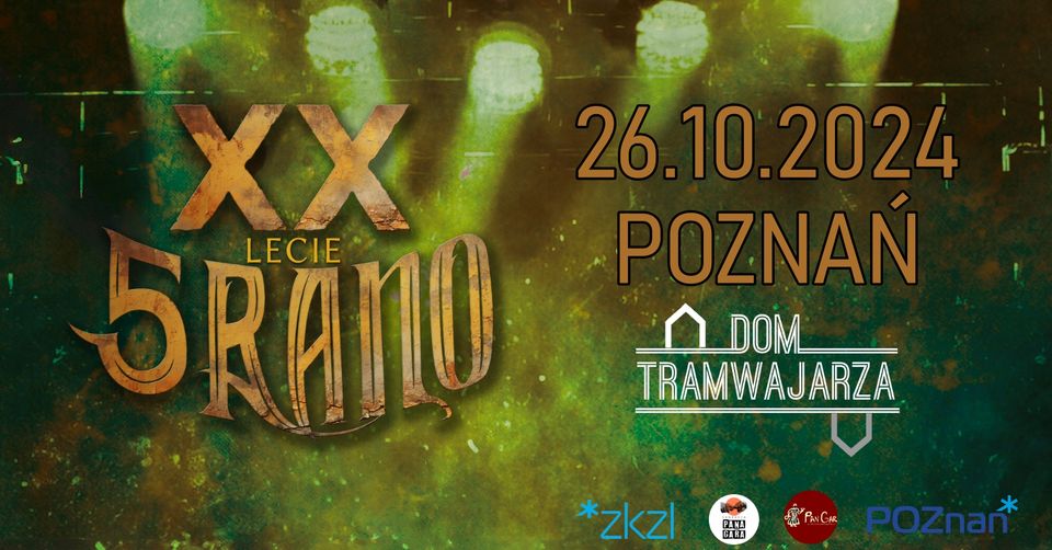 Baner promujący wydarzenie. Nazwa wydarzenia i data.