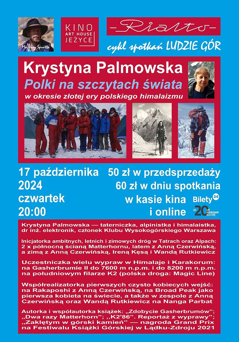 Baner promujący wydarzenie. Nazwa wydarzenia i data.