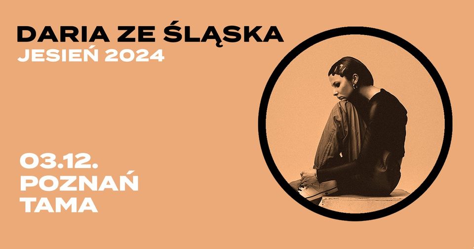 Baner promujący wydarzenie. Nazwa wydarzenia, data i zdjęcie Artystki.