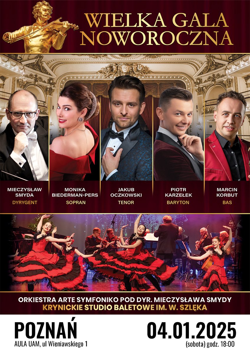 Baner promujący wydarzenie. Nazwa wydarzenia i data.