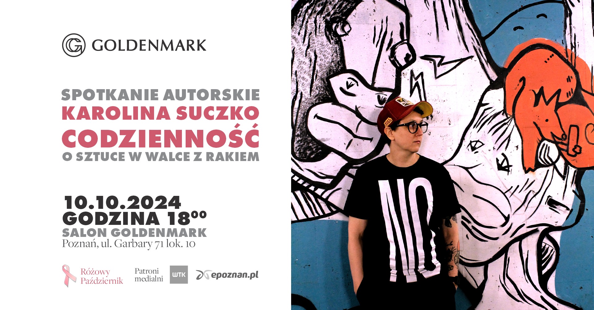 Baner promujący wydarzenie. Nazwa wydarzenia i data.