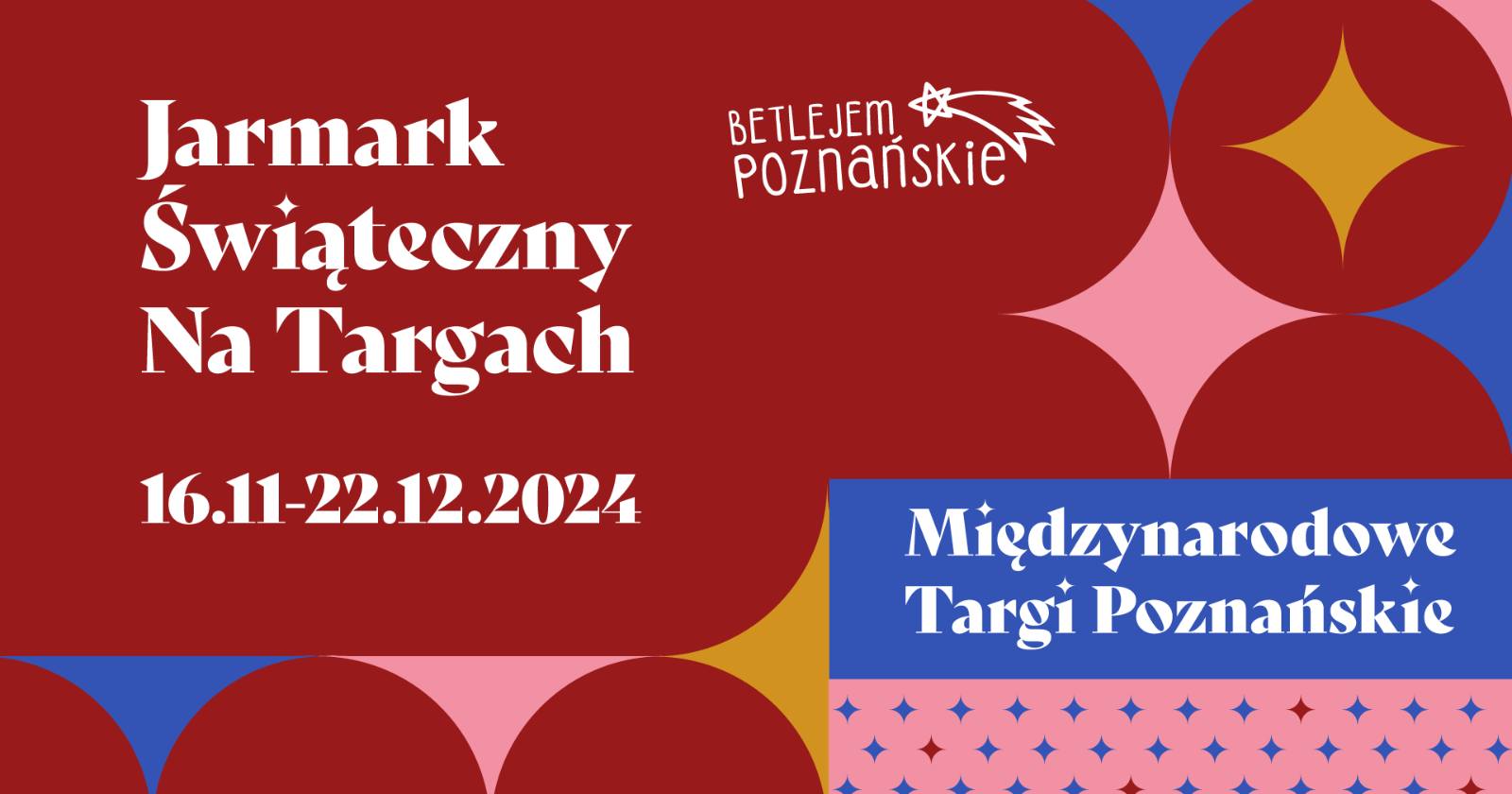 Baner promujący wydarzenie. Nazwa wydarzenia i data.