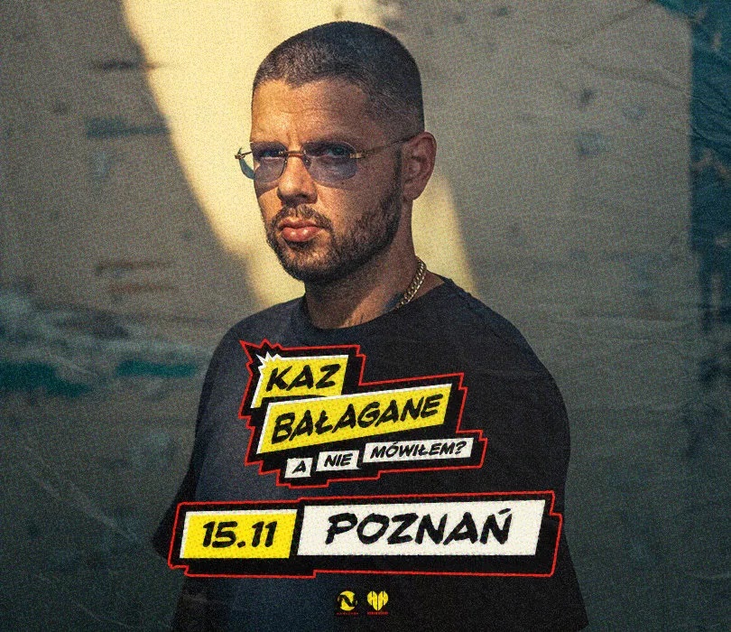 Baner promujący wydarzenie. Nazwa wydarzenia, data i zdjęcie Artysty.