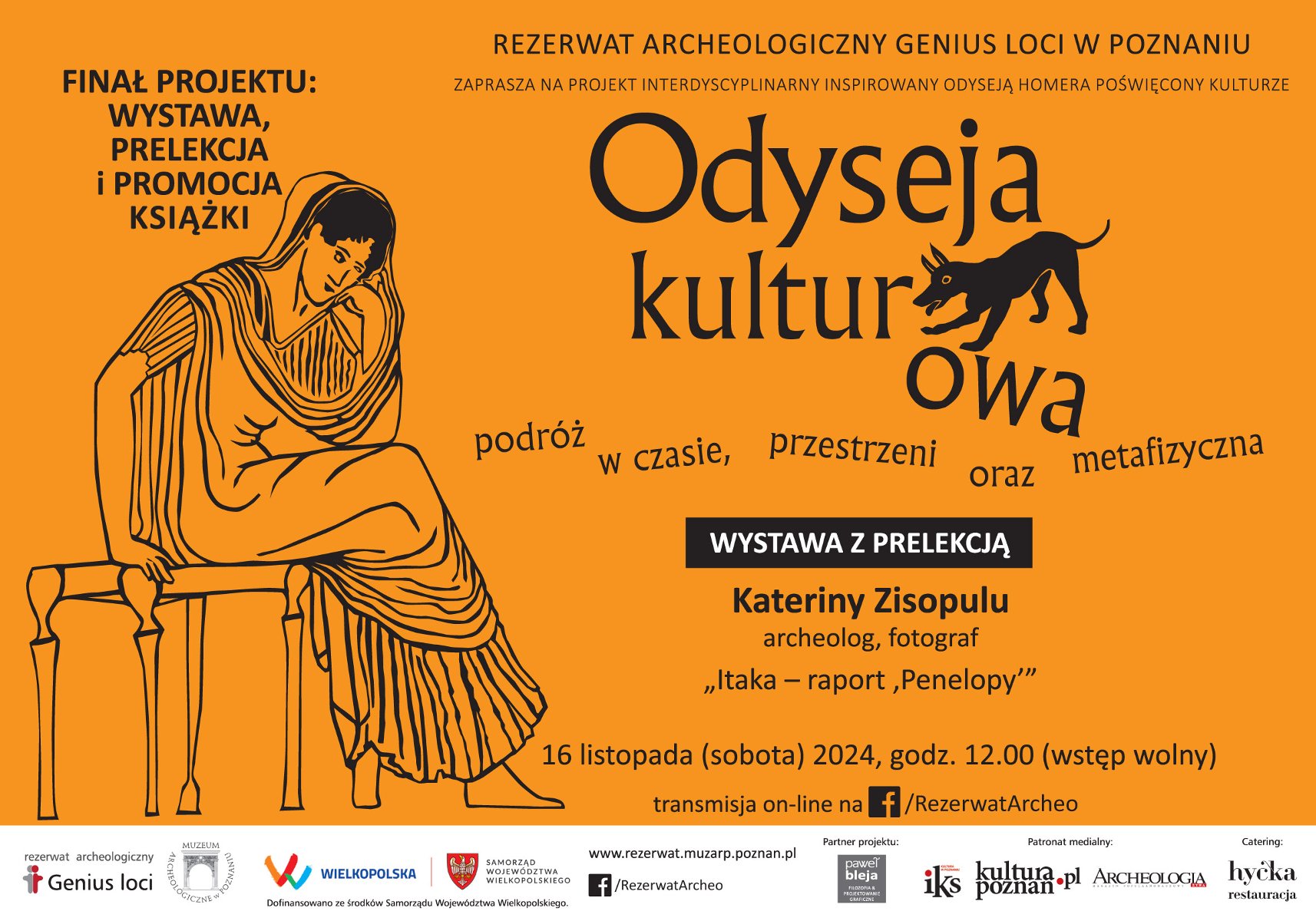 Baner promujący wydarzenie. Nazwa wydarzenia i data.