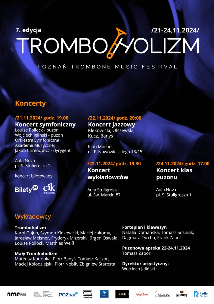 Baner promujący wydarzenie. Nazwa wydarzenia i data.