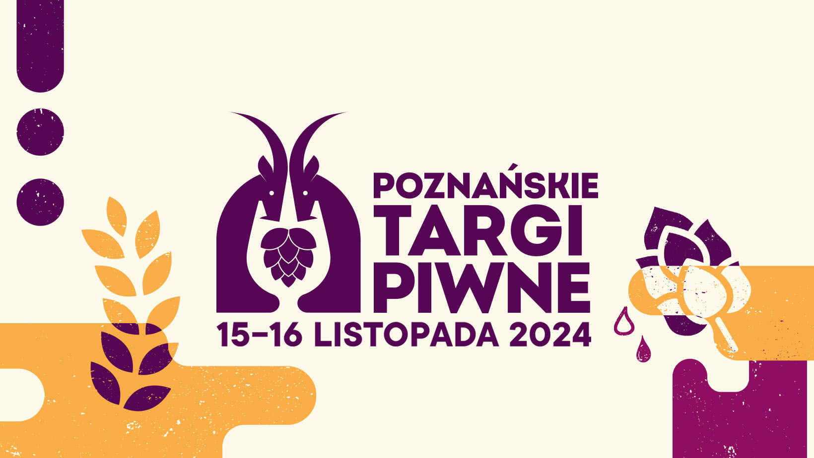 Baner promujący wydarzenie. Nazwa wydarzenia i data.
