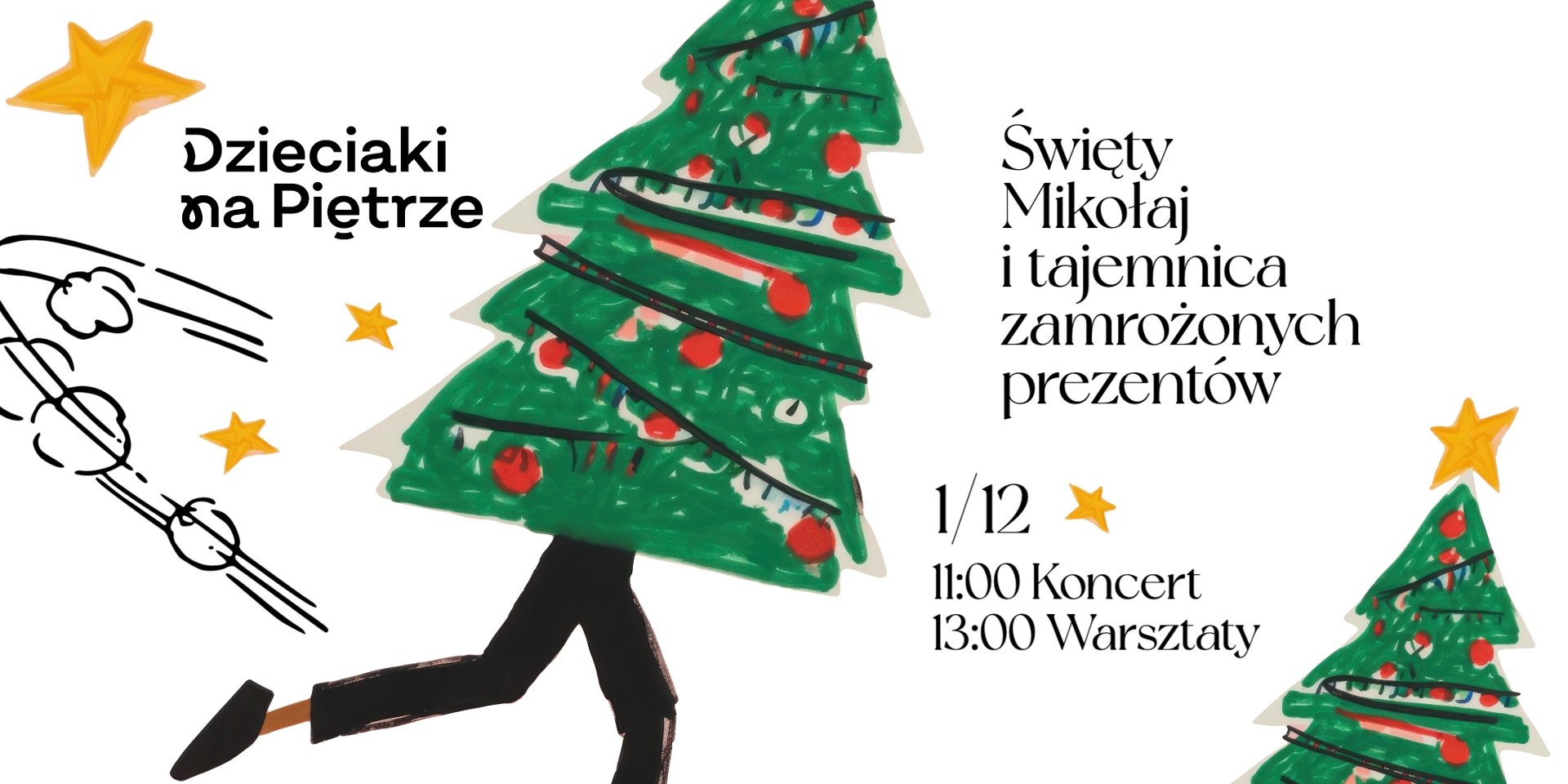 Baner promujący wydarzenie. Nazwa wydarzenia i data.