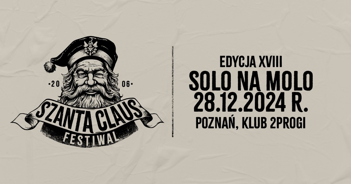 Baner promujący wydarzenie. Nazwa wydarzenia i data.