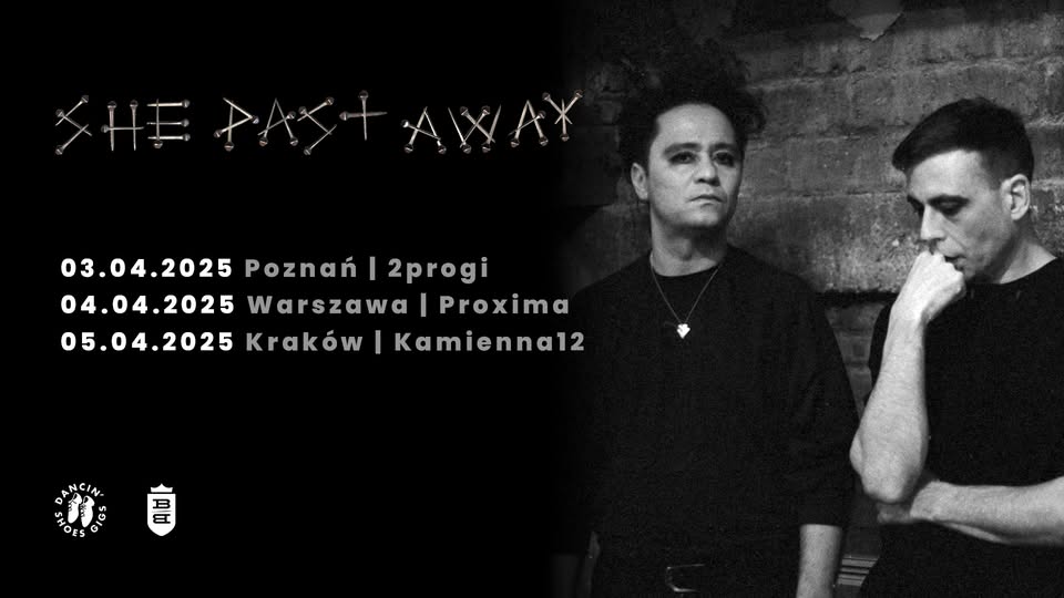 Baner promujący wydarzenie. Nazwa wydarzenia, data i zdjęcie Artystów.