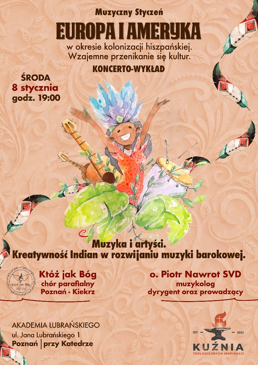 Baner promujący wydarzenie. Nazwa wydarzenia i data.