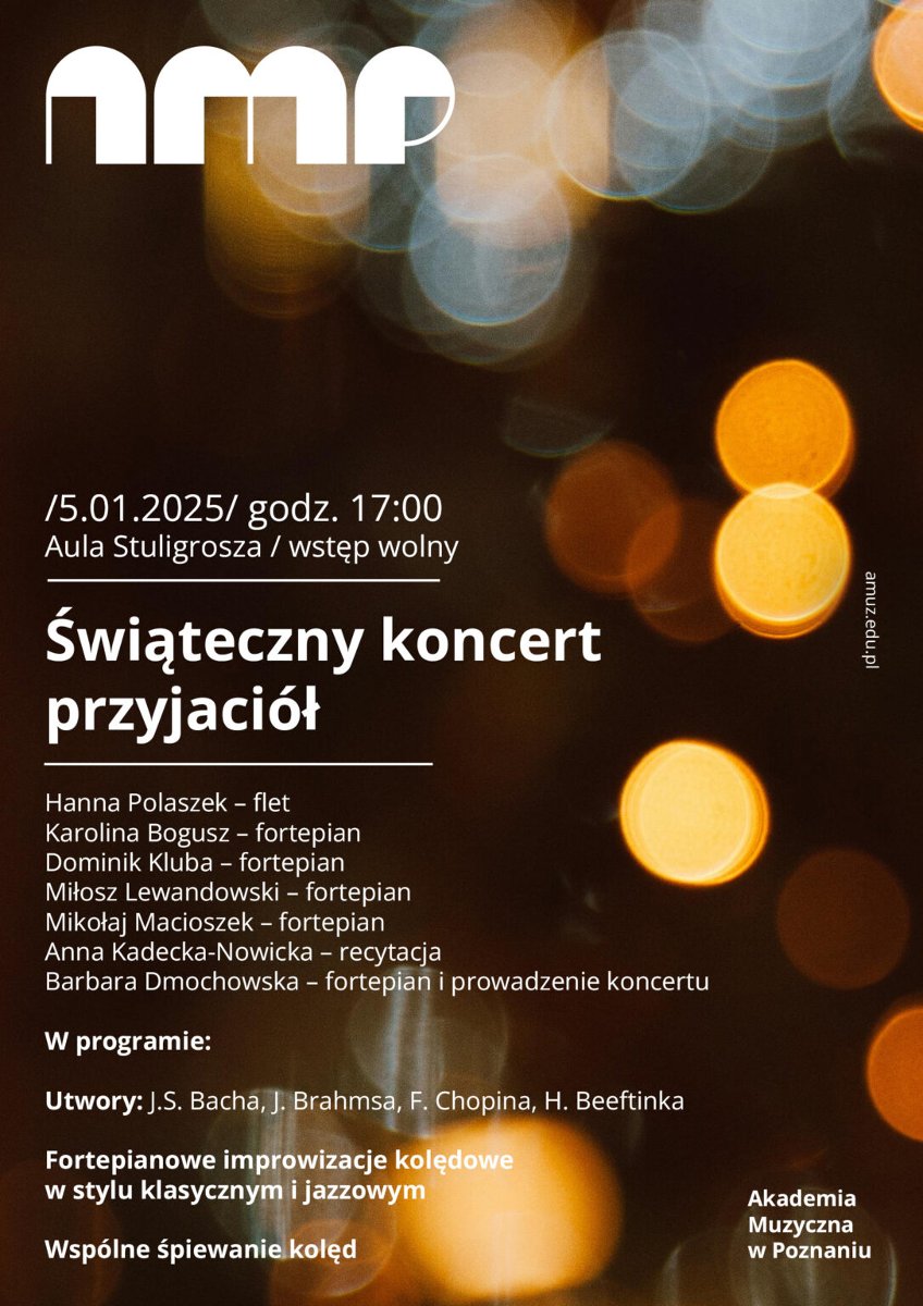 Baner promujący wydarzenie. Nazwa wydarzenia i data.