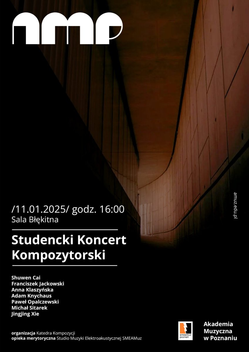 Baner promujący wydarzenie. Nazwa wydarzenia i data.