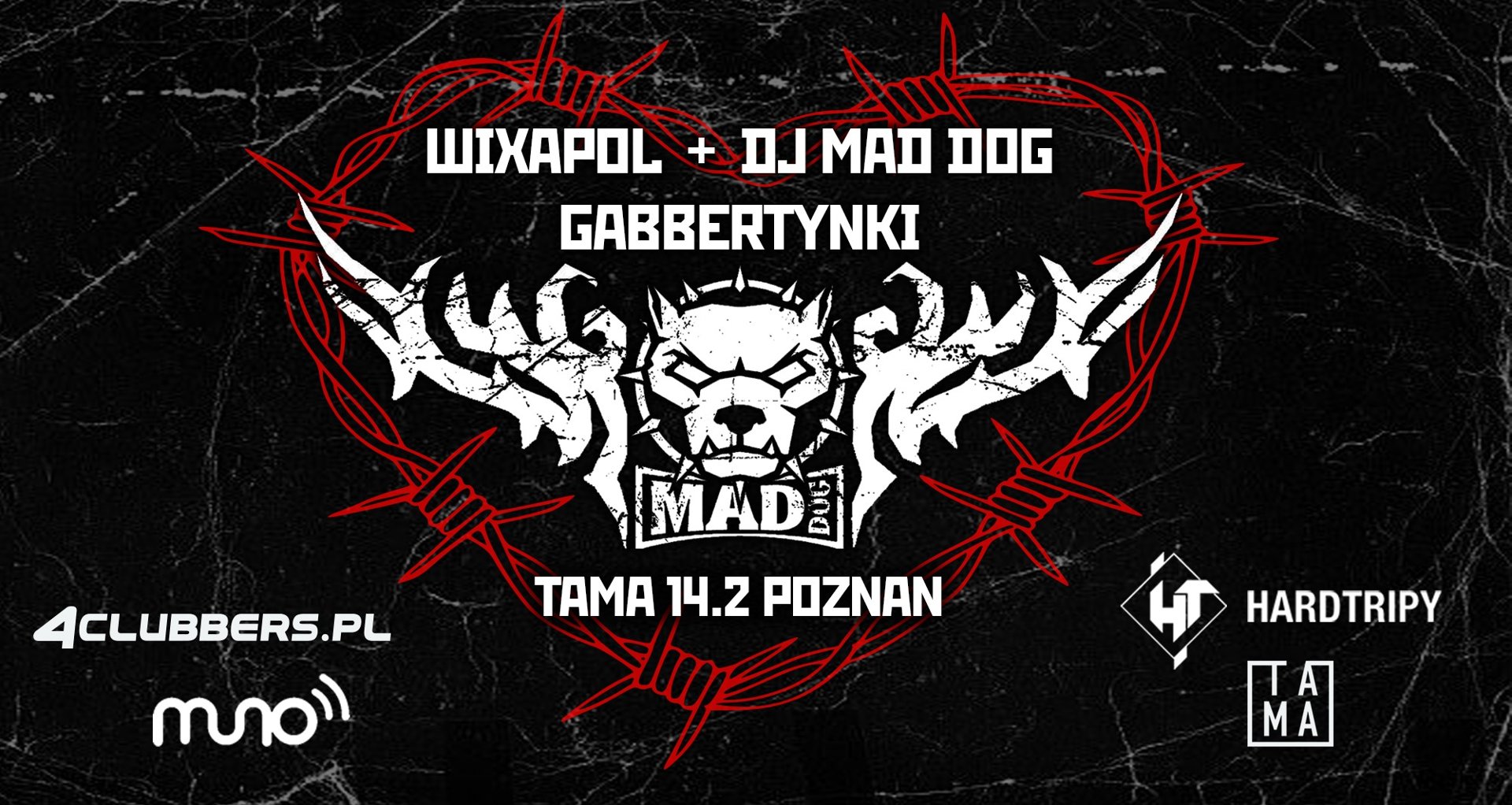 Baner promujący wydarzenie. Nazwa wydarzenia i data.