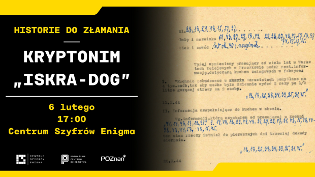Baner promujący wydarzenie. Nazwa wydarzenia i data.