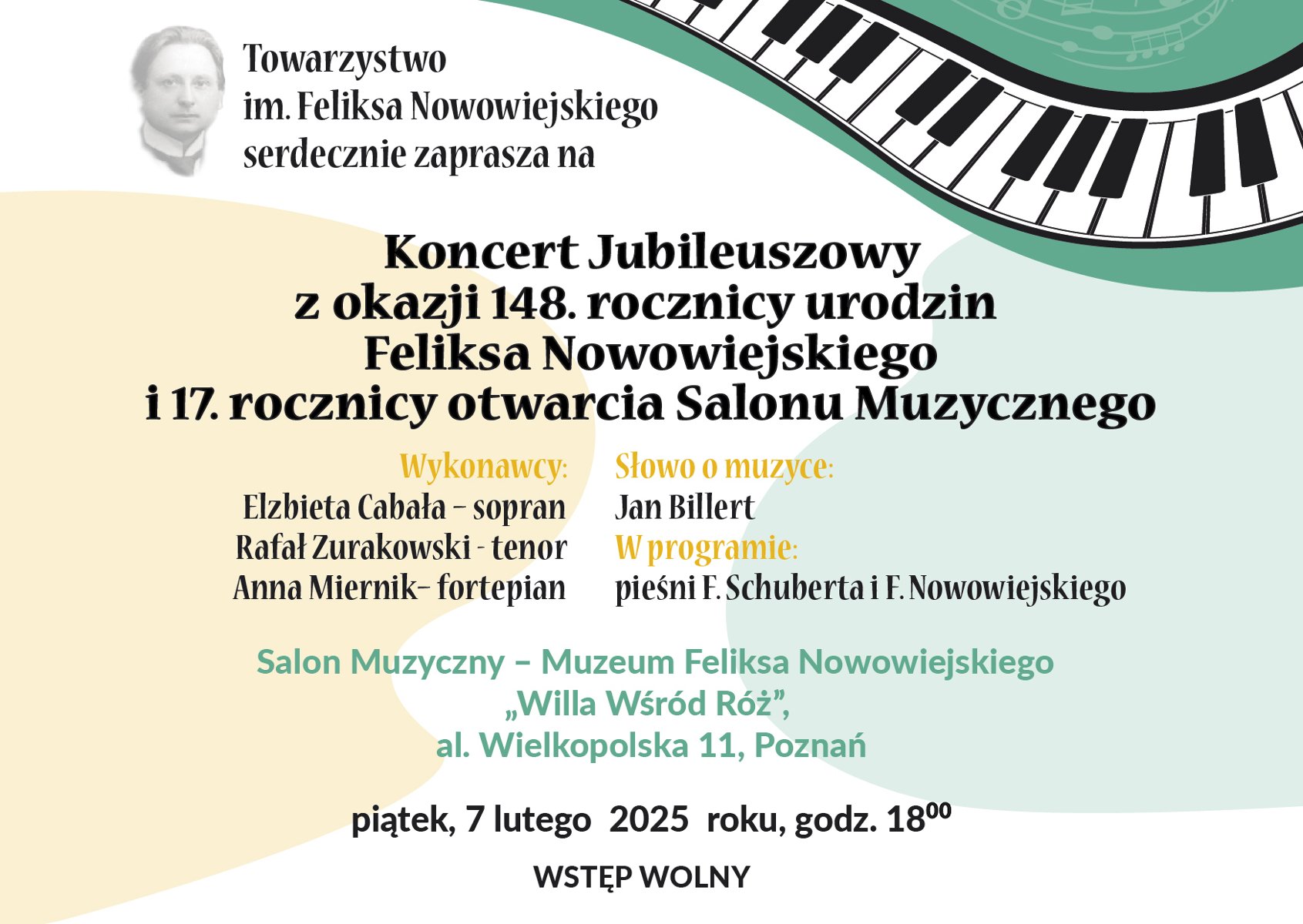 Baner promujący wydarzenie. Nazwa wydarzenia i data.