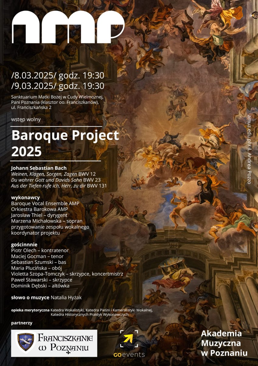 Baner promujący wydarzenie. Nazwa wydarzenia i data.