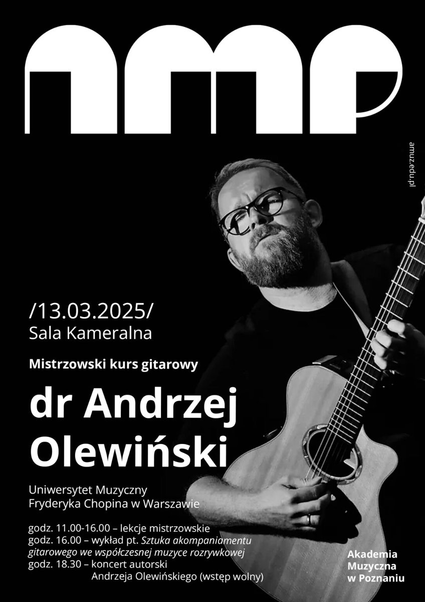 Baner promujący wydarzenie. Nazwa wydarzenia, data i zdjęcie Artysty.