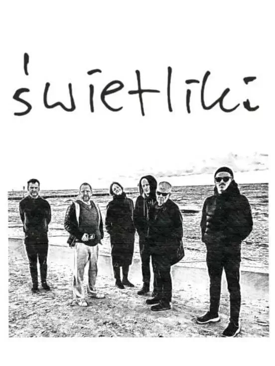 Baner promujący wydarzenie. Nazwa wydarzenia i zdjęcie artystów.