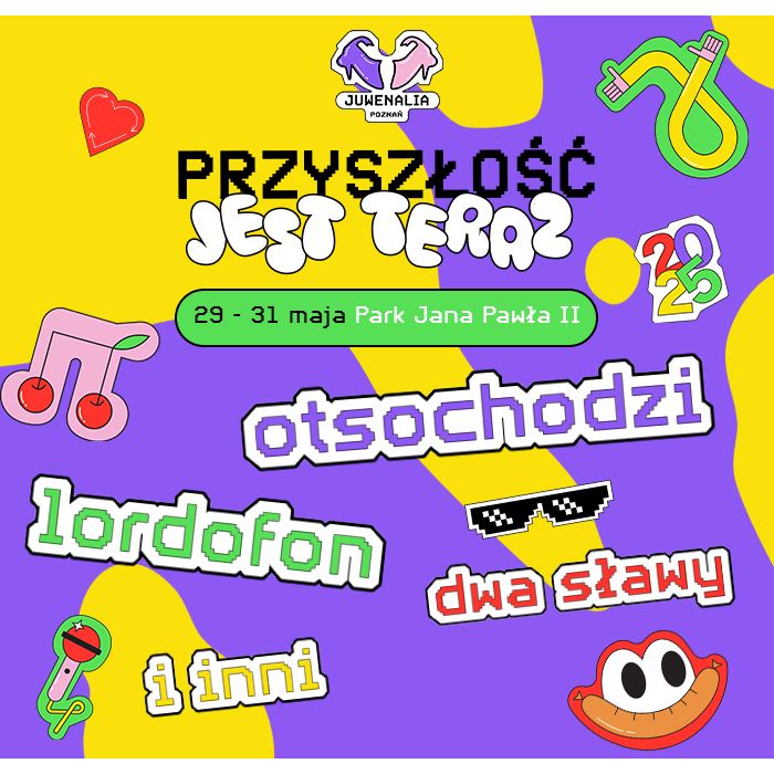 Baner promujący wydarzenie. Nazwa wydarzenia i data.