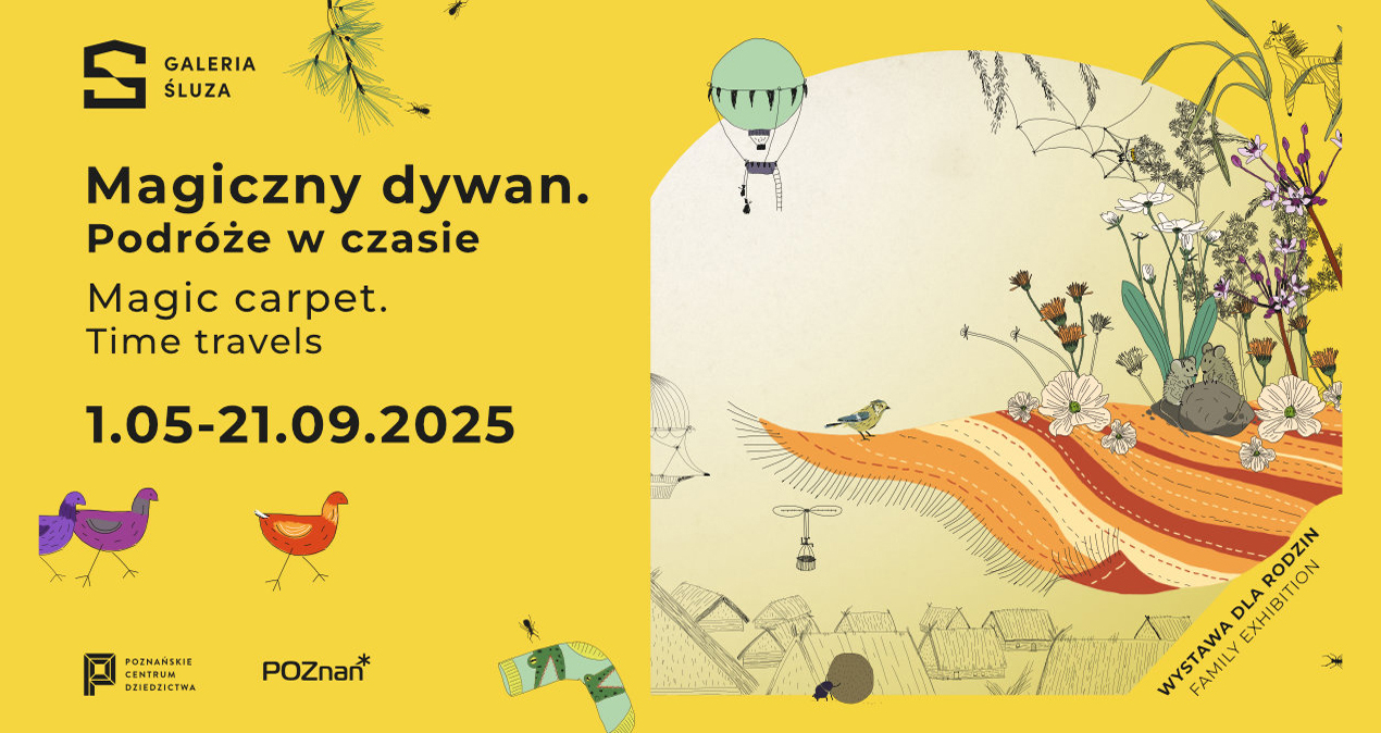 Baner promujący wydarzenie. Nazwa wydarzenia i data.