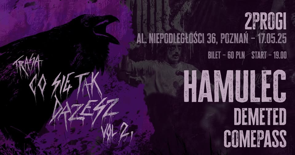 Baner promujący wydarzenie. Nazwa wydarzenia i data.