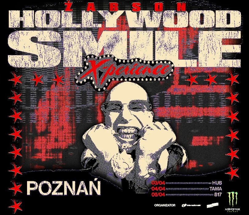 Baner promujący wydarzenie. Nazwa wydarzenia, data i zdjęcie Artysty.