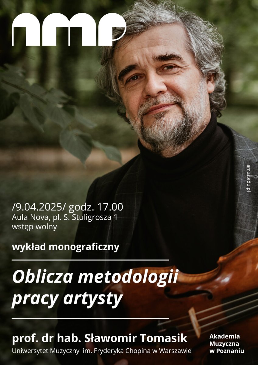 Baner promujący wydarzenie. Nazwa wydarzenia, data i zdjęcie Artysty.