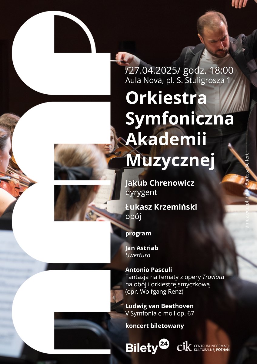 Baner promujący wydarzenie. Nazwa wydarzenia i data.