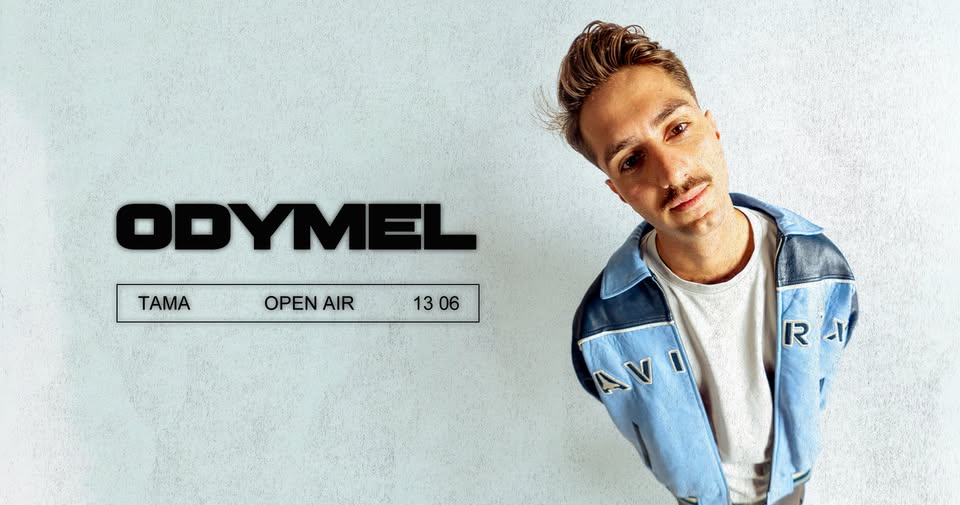 Baner promujący wydarzenie. Nazwa wydarzenia, data i zdjęcie Artysty.