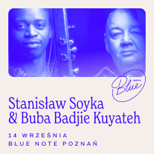 Baner promujący wydarzenie. Nazwa wydarzenia, data i zdjęcie Artystów.