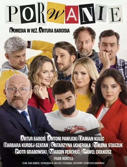 Baner promujący wydarzenie. Nazwa wydarzenia i zdjęcie artystów.