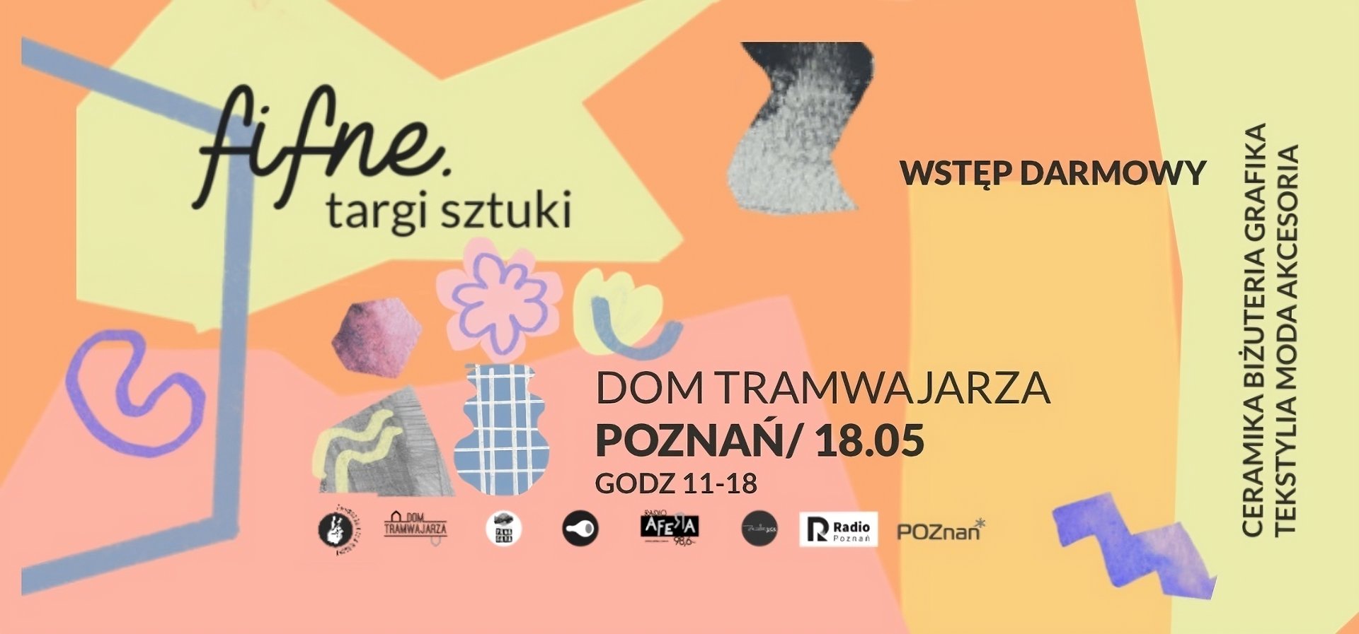 Baner promujący wydarzenie. Nazwa wydarzenia i data.